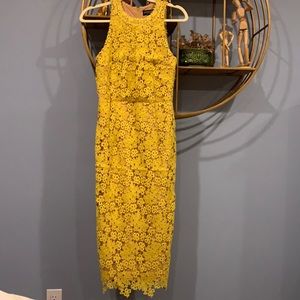 Yellow Cocktail Dress